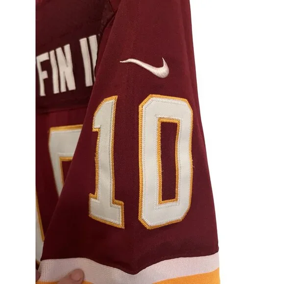 RG III Washington Redskins Nike 80th Anniversary NFL Jersey 48 Tg EEG - Picture 10 of 15